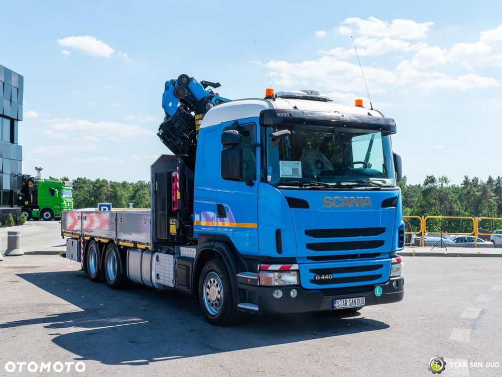 Scania SCANIA G440 6x4 PALFINGER PK 34002 SH Fly Jib Wciągarka Crane - 9