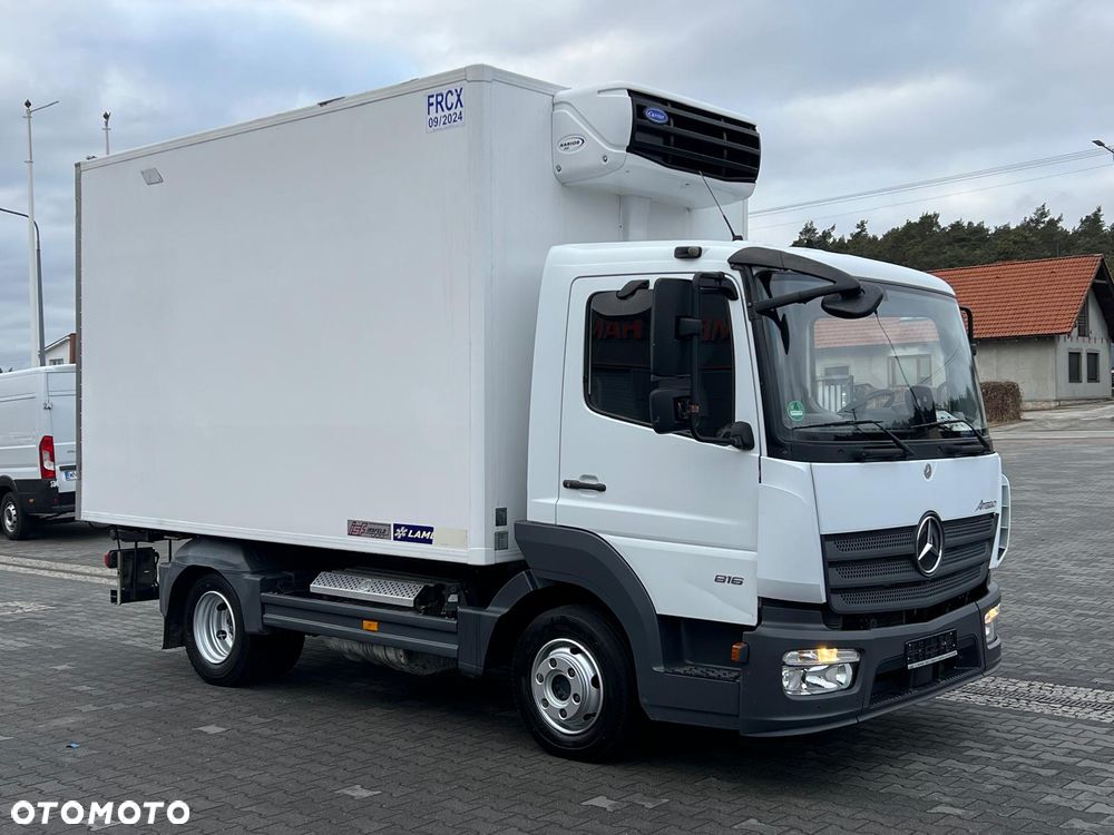 Mercedes-Benz ATEGO 816 EURO 6 CHŁODNIA HAKOWA KONTENER IZOTERMA - 6