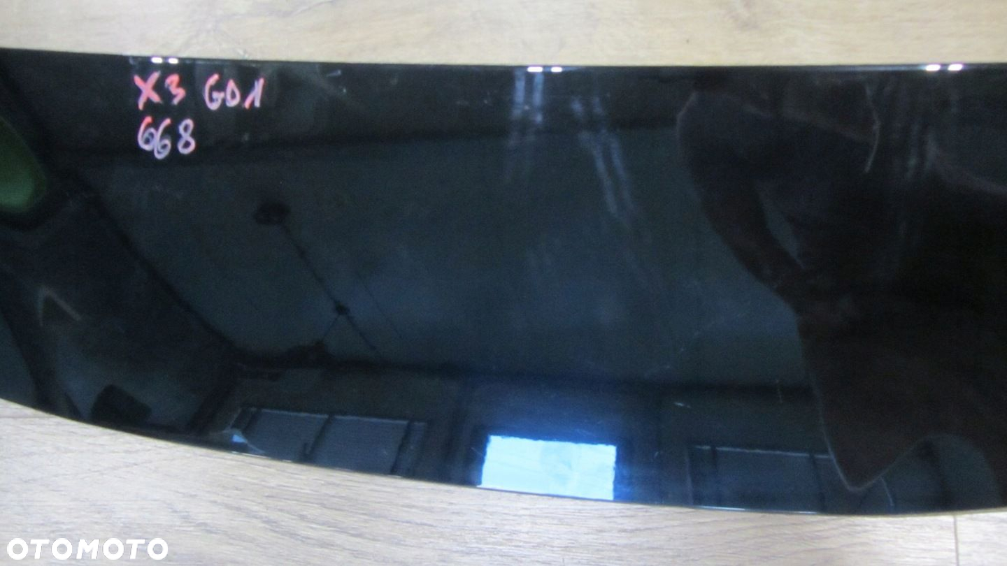 BMW X3 G01 SPOJLER KLAPY TYLNEJ 668 SCHWARZ 2 51248499859 8499859 CZARNY - 3