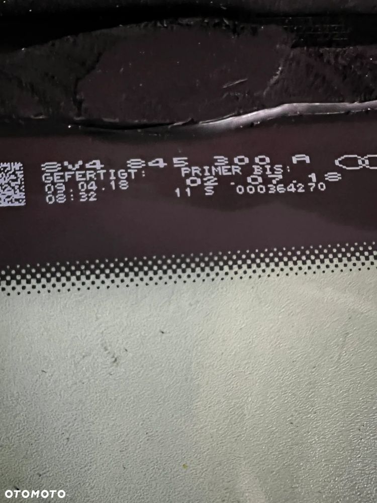 AUDI A3 8V SZYBA LEWY PRAWY  TYŁ 8V4845299A 8V4845300A 18R - 3