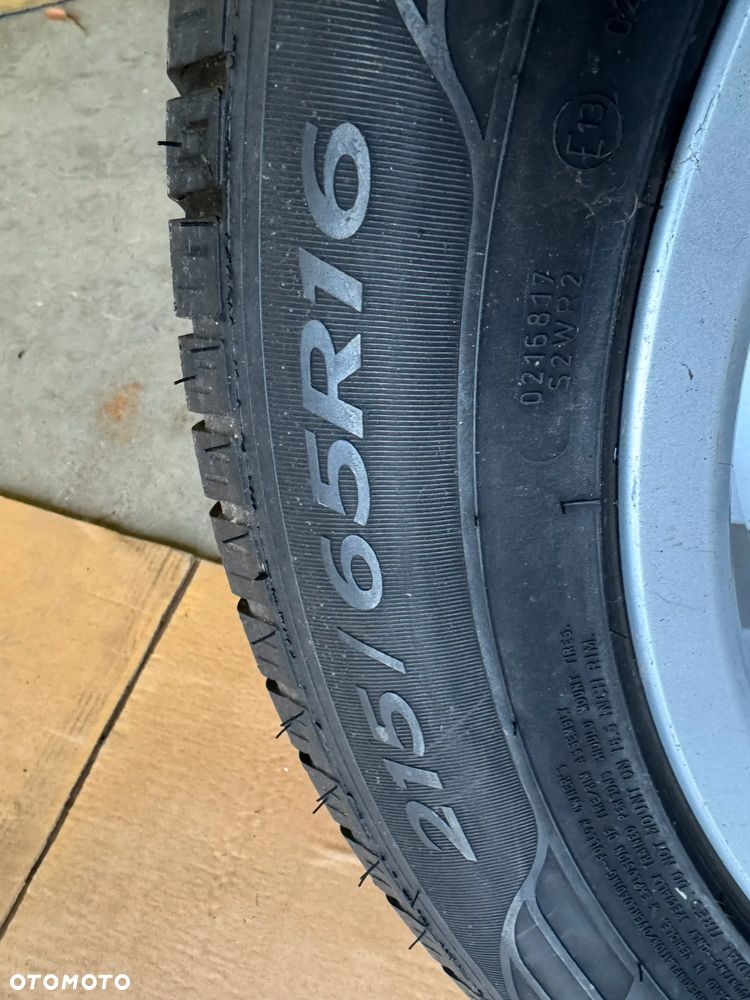 Alufelgi z oponami alusy 215/65 5X112 6.5J R16 ET33 Audi Q3 8U0601025 - 6