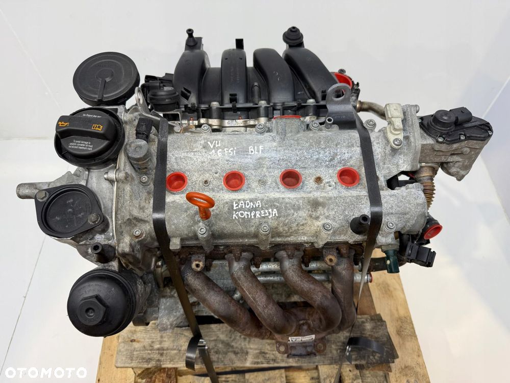 SILNIK BLF VW Touran Golf V Eos Jetta III 1.6 FSI 115KM benzyna kompresja - 11