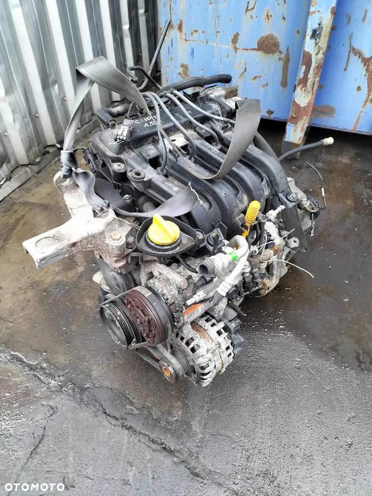 OSPRZĘT SILNIKA ALTERNATOR SPRĘŻARKA KLIMY ROZRUSZNIKRENAULT CLIO IV 1.2 BENZYNA D4F D740 - 1