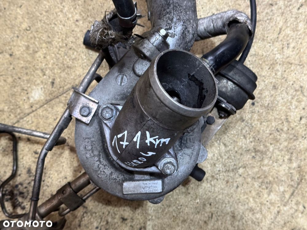 turbosprężarka nissan navara d40 2.5 dci komplet 769708-2 oryginał yd25 - 3