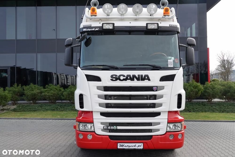 Scania R 480 / HYDRAULIKA / RETARDER / MANUAL / ALUSY / EURO 5 - 4
