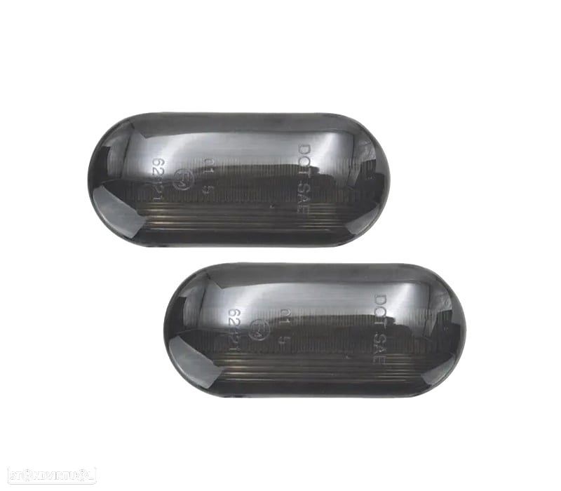 PISCAS LATERAIS VOLKSWAGEN VW SEAT 96-08 LED FUNDO PRETO - 1