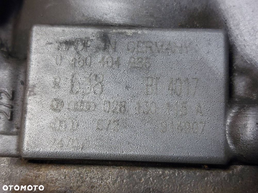 POMPA WTRYSKOWA + WTRYSKIWACZE AUDI A4 B5 1.9 TDI 028130115A 028130201S - 10