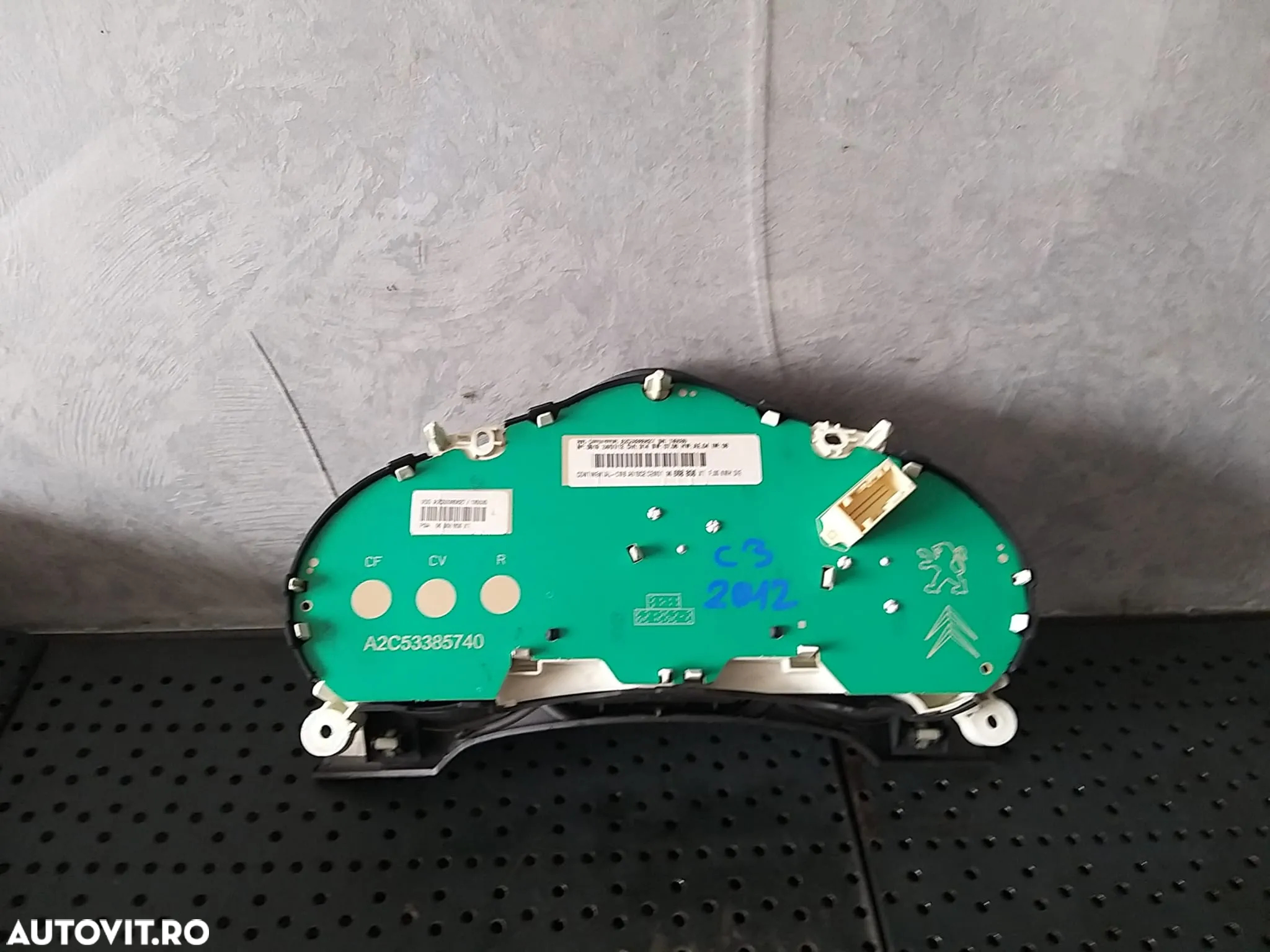 Ceasuri bord diesel citroen c3 2 96668806xt a2c53386827 - 2