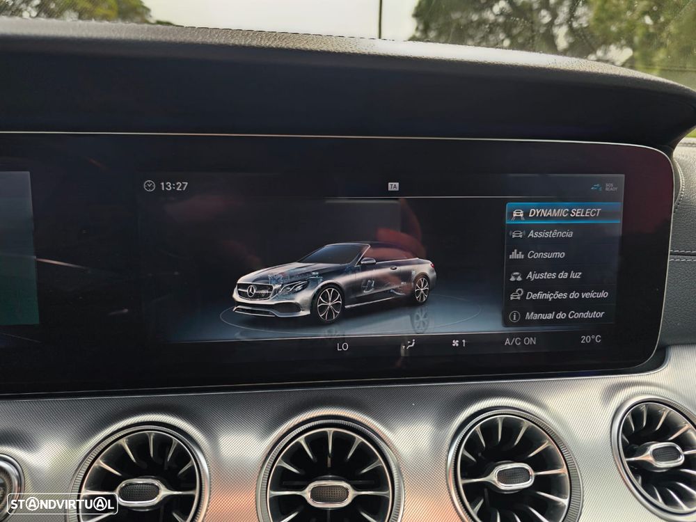 Mercedes-Benz E 220 d Cabrio 9G-Tronic AMG Line - 17