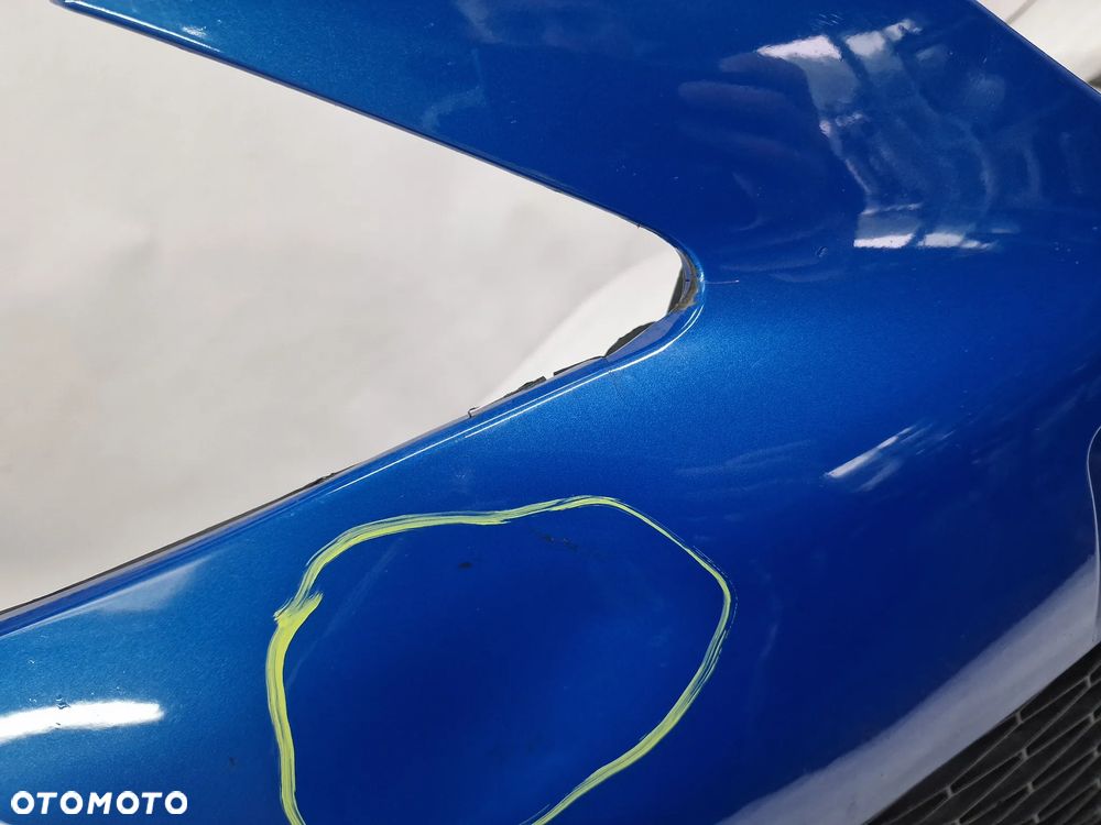 SEAT IBIZA 6J0 IV 08- ZDERZAK PRZEDNI PRZÓD NA SPRYSKI , KOLOR NIEBIESKI METALIK , NR AUKCJI NZ1165 - 8