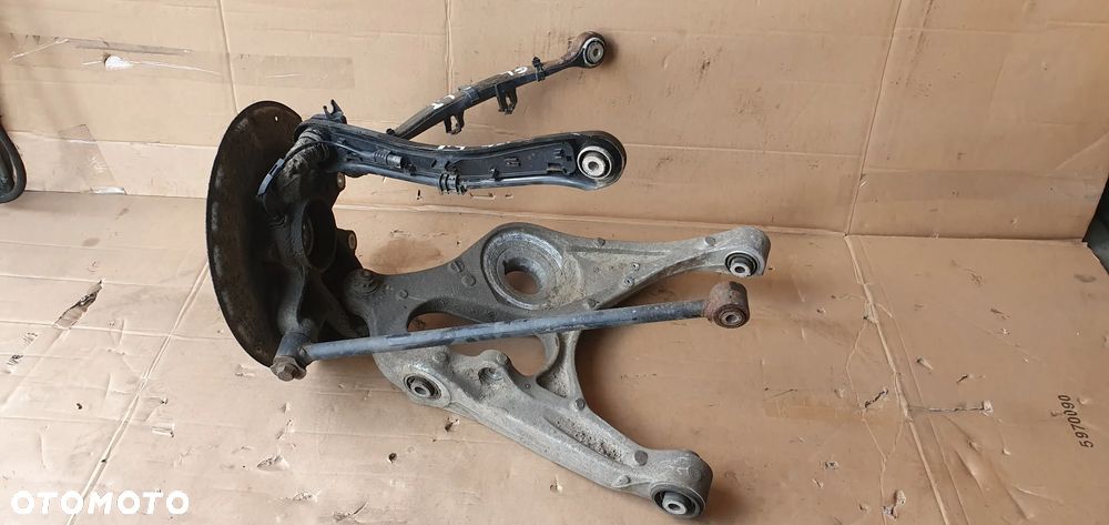 Zwrotnica piasta lewy tył tylna lewa kompletna wahacze Mercedes GL GL350 X166 W166 3.0 CDI - 5