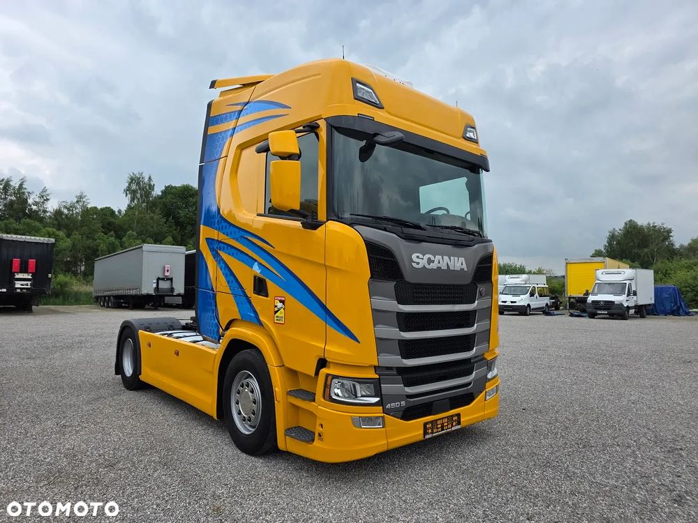 Scania S 450 STANDARD KLIMA POSTOJOWA SOLAR - 4