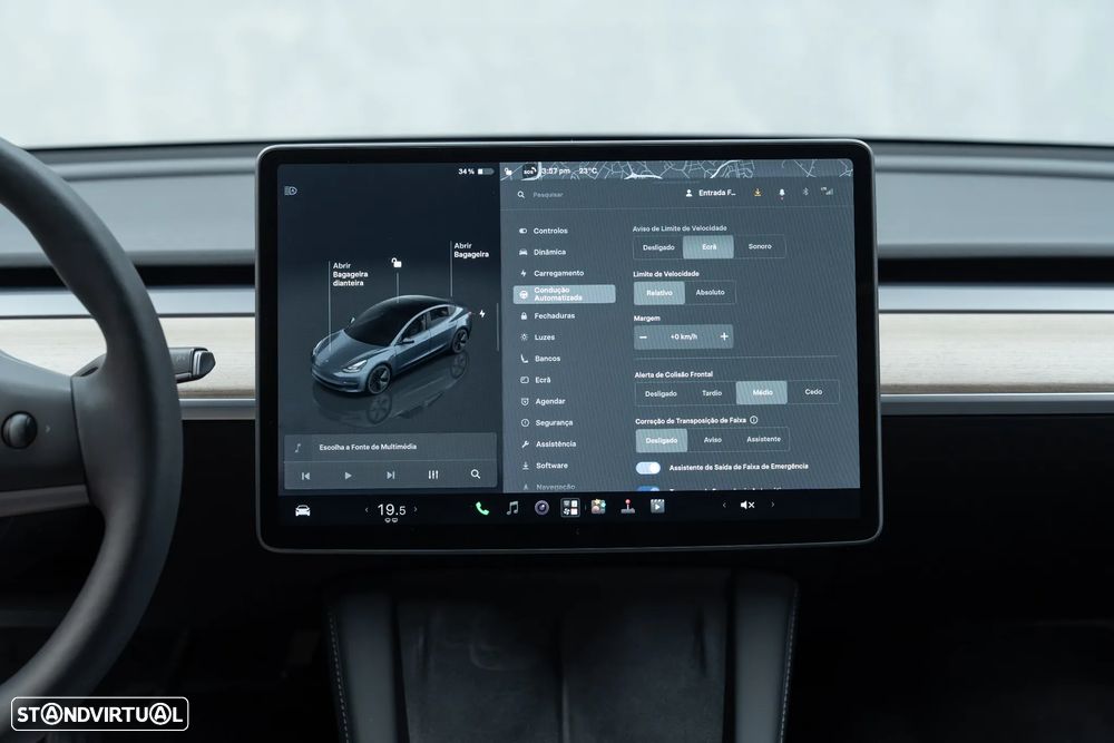 Tesla Model 3 Long Range Tração Traseira - 36