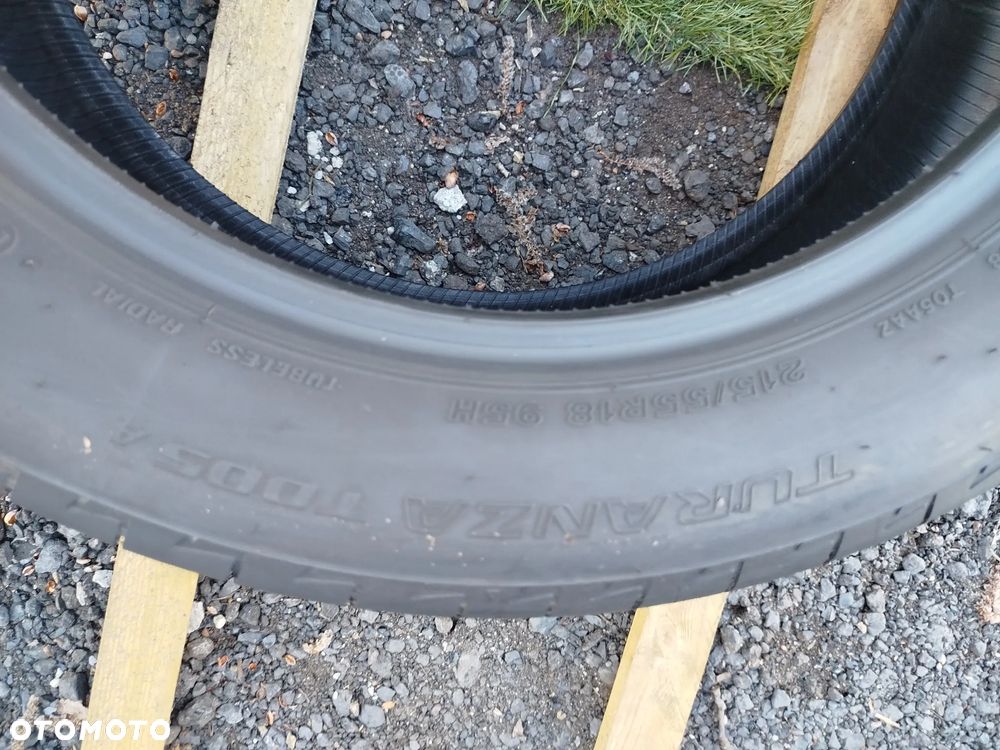 215/55R18 95H Bridgestone Turanza 005a 4x98% bieżnika Montaż w cenie Demontaz Nowe CX3 - 14