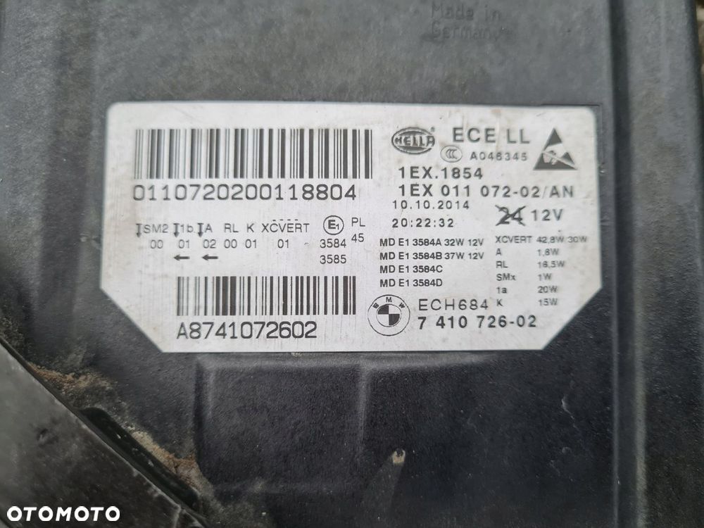 BMW 5 F10 F11 M5 LIFT LCI Lampy przód Full Led Adaptive 7378519-04 7410726-02 OKAZJA - 15