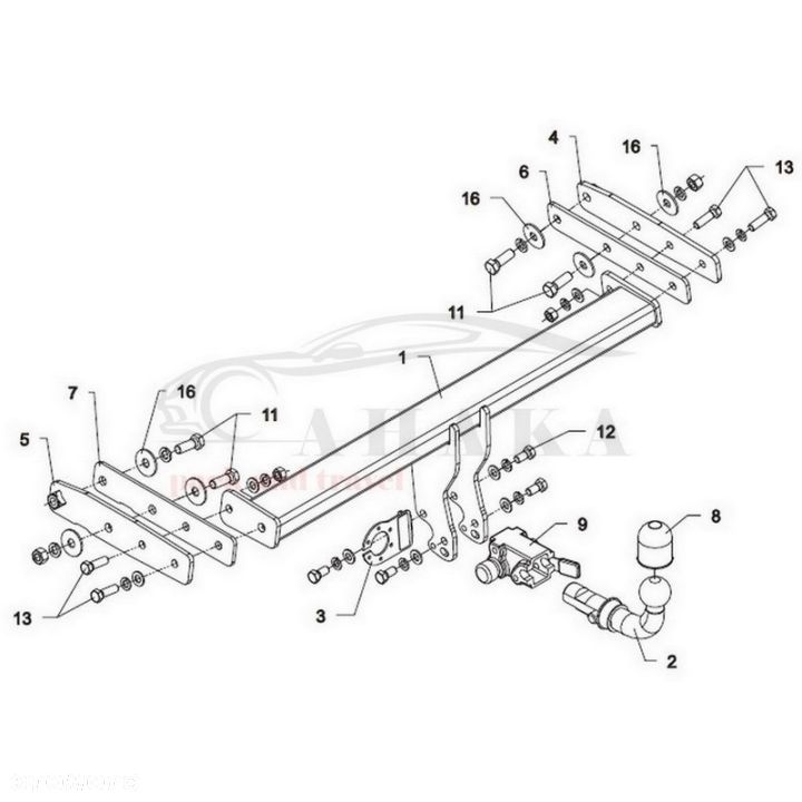 Hak Holowniczy Automat Do Volvo Xc60 2008-2012 - 3