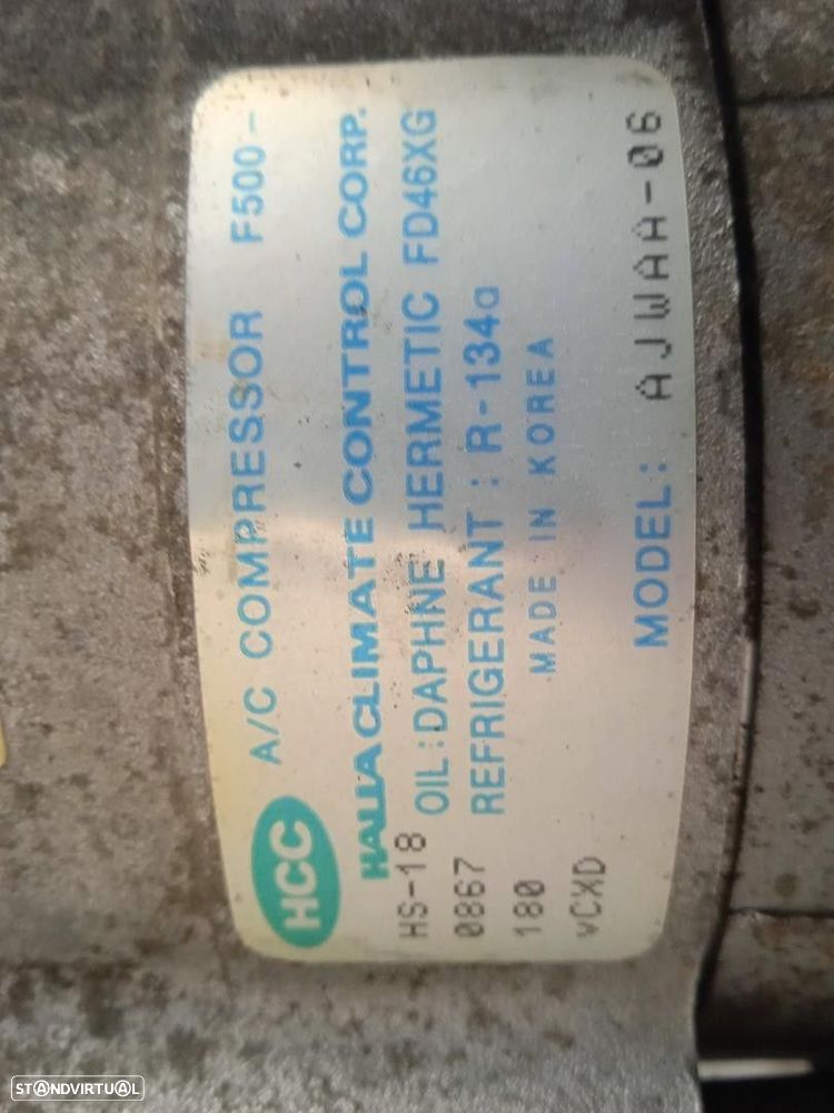 COMPRESSOR AR CONDICIONADO HYUNDAI TRAJET 2000 - 2
