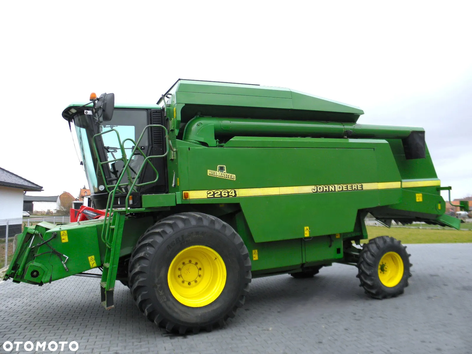 John Deere 2264 HM 1998 Rok, heder 6,1 m, Stol do rzepaku, Nie Malowany, Stan Bardzo Dobry - 11