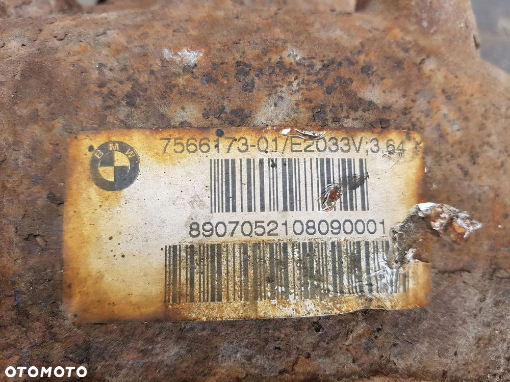 BMW 3 E93 E92 06-09r 3.0 B DYFER MOST TYŁ 3.64 AUTOMAT 7566173 - 6