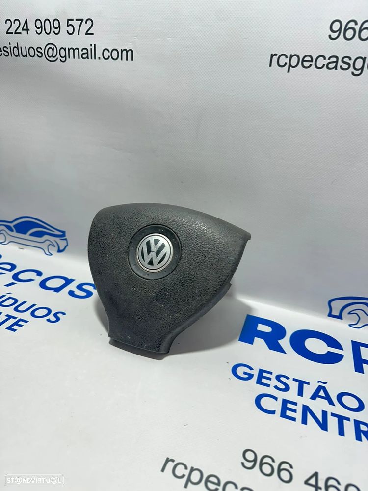 .Airbag Volante Condutor Original Volkswagen Caddy 3 MK3 2K0880201E 1998 - 2005 - 4