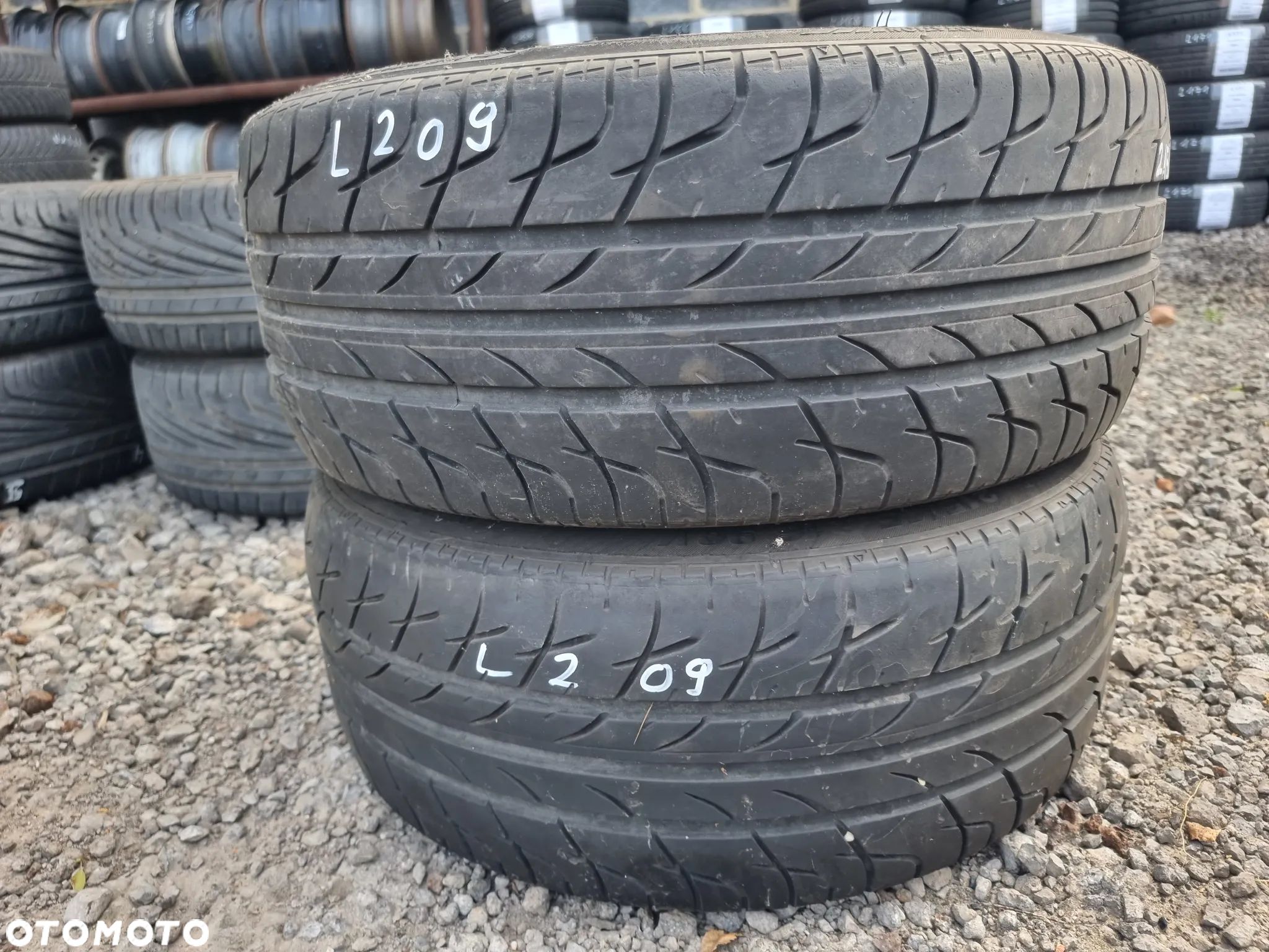 KORMORAN 215/45R16 90V GAMMA B2 (2szt.) (1x4,5 1x5,0) (DOT: 1x4916 1x0417) L209 - 1