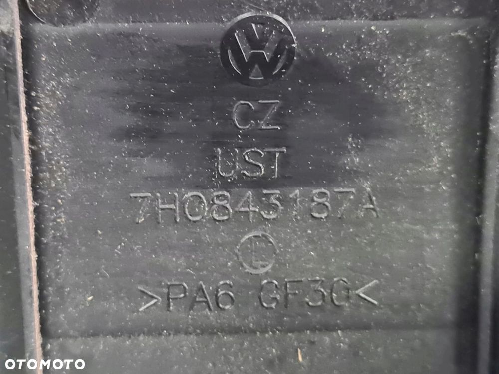 VW T5 nakładka obudowa klamki drzwi przesuwnych LEWA 7H0843187A - 2