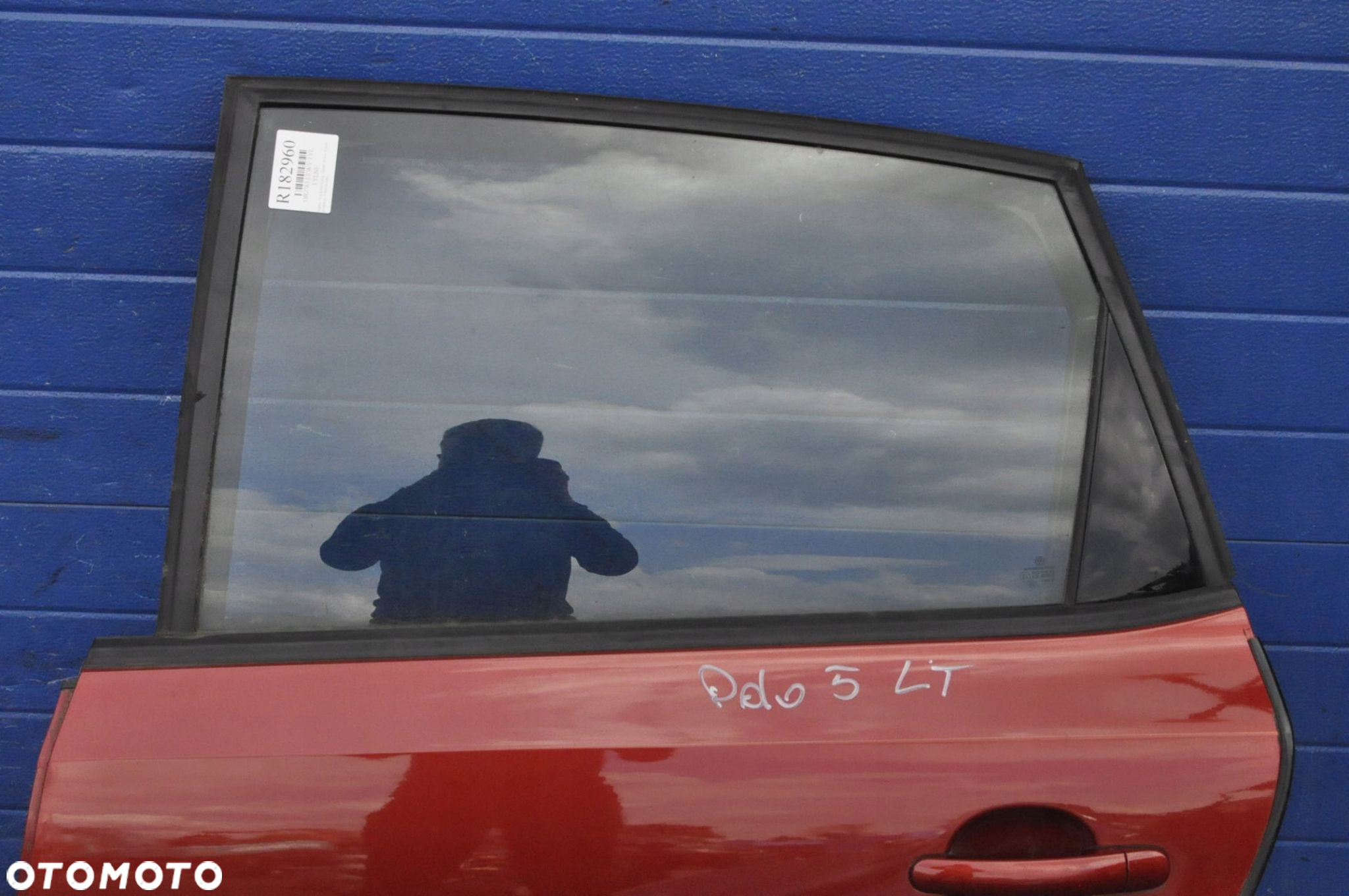 VOLKSWAGEN POLO V DRZWI LEWY TYŁ TYLNE KPL 5D - 2