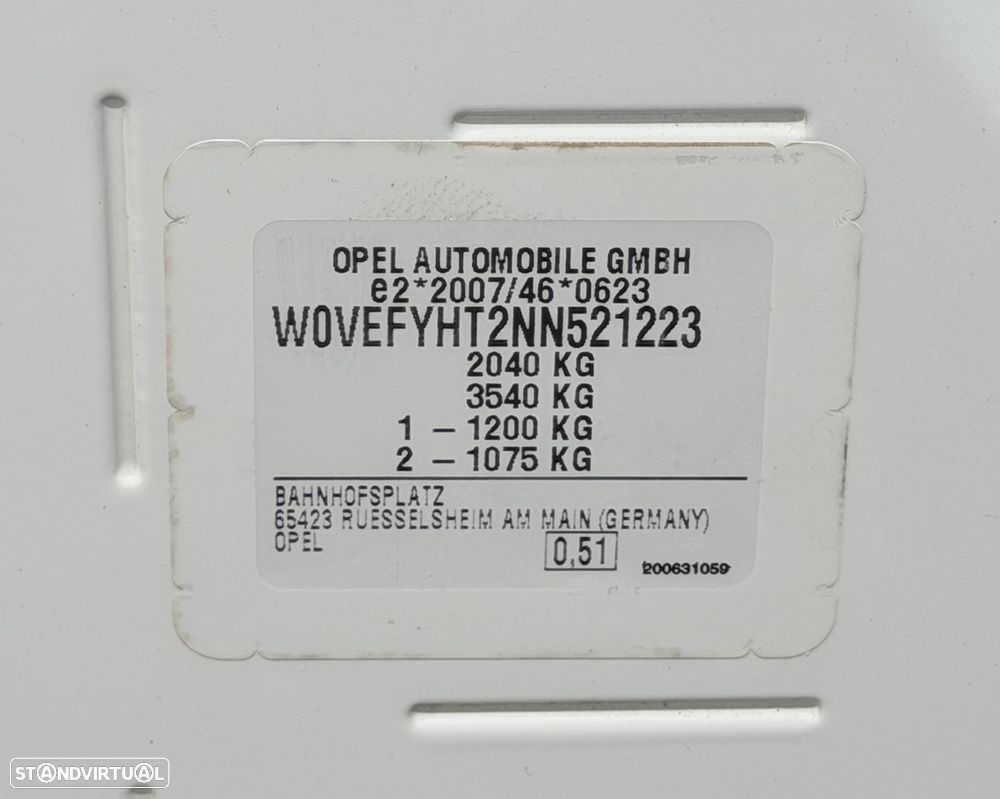 Opel COMBO 1.5 CDTI L1H1 102 CV - IVA DEDUTIVÉL - 3 LUGARES - 51