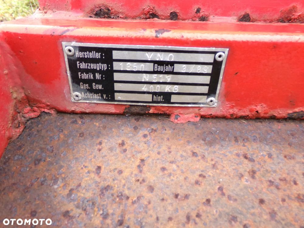 Inny yno 1350 n517 zamiatarka szczotkarka do ciągnika hydrauliczna - 6