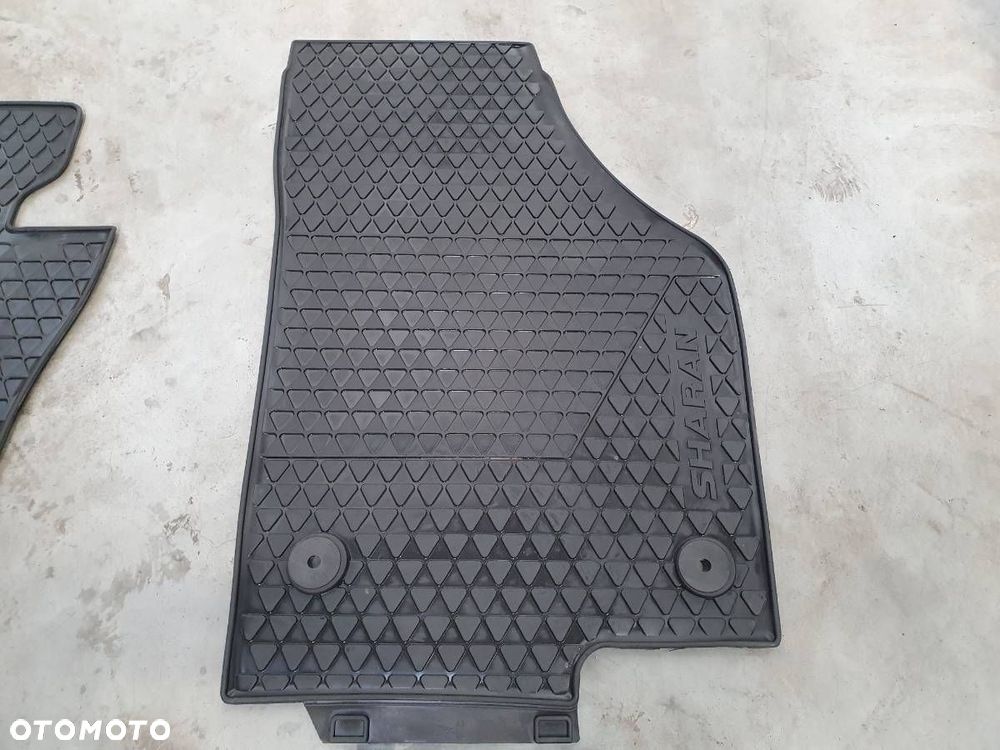 DYWANIKI WYCIERACZKI KOMPLET VW SHARAN 7N EU 7N1061501 7N0061510 - 3