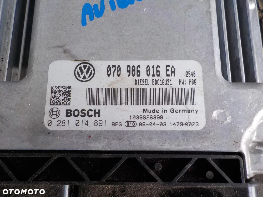 VW T5 2.5 TDI BPC KOMPUTER STEROWNIK 070906016EA - 2