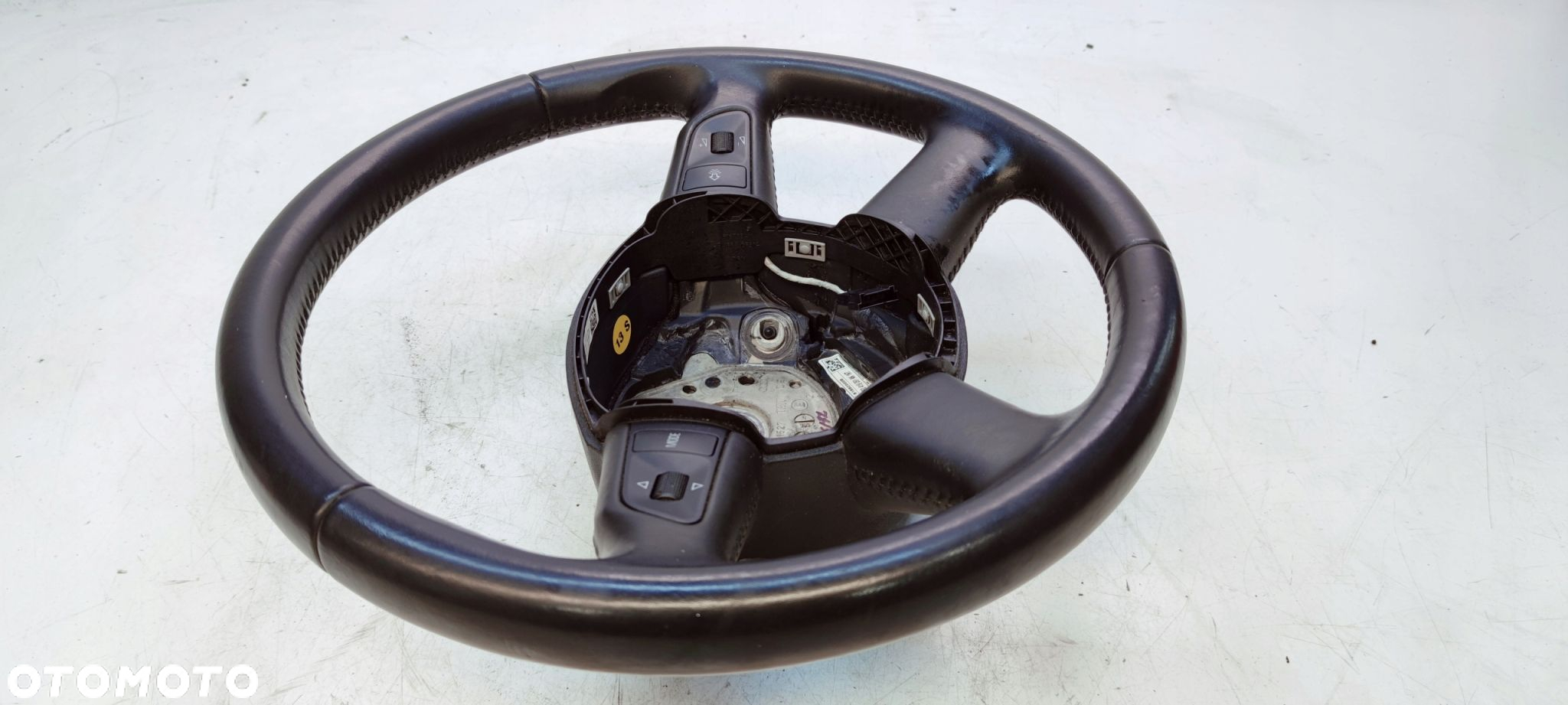 KIEROWNICA SKÓRA MULTIFUNKCJA ŁOPATKI AUDI A4 A6 C6 A8 4F0419091AK 1KT *77* - 3