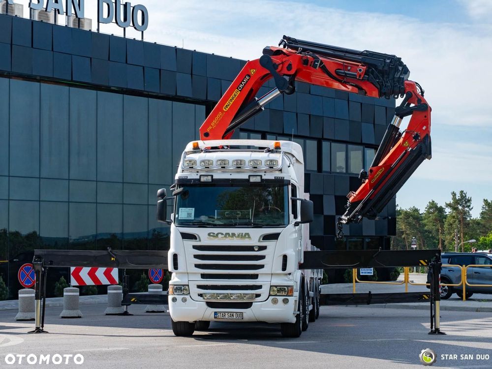 Scania R560 8x2 PALFINGER PK 85002 Fly Jib HDS Żuraw Crane Kran - 11