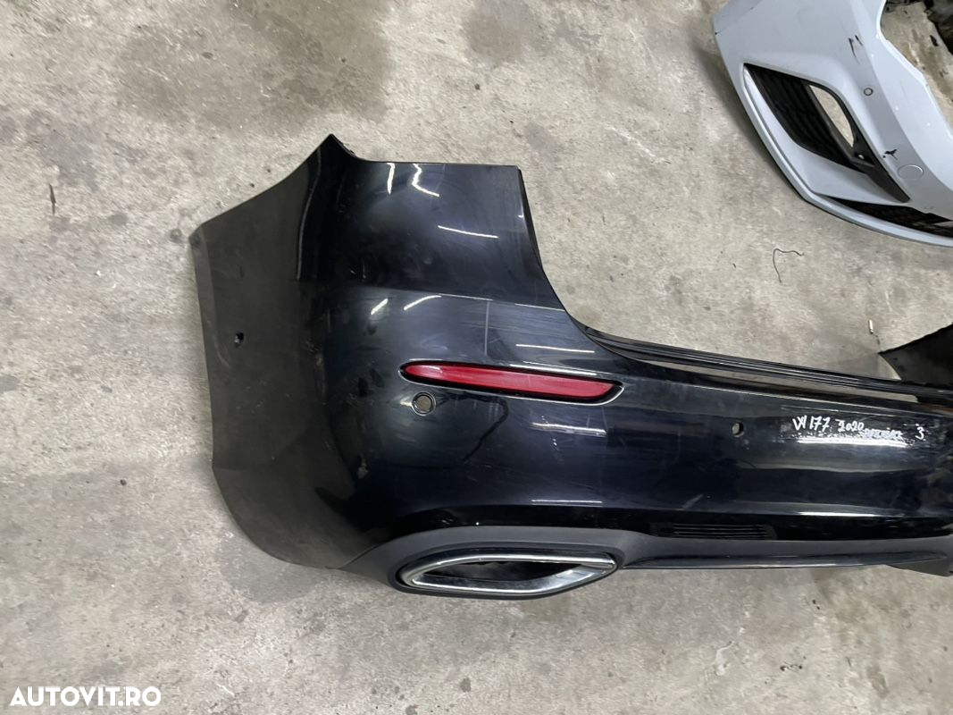 Bara spate MERCEDES A-class W177 an 2020 fara defect cu 4 gauri de senzori - 2