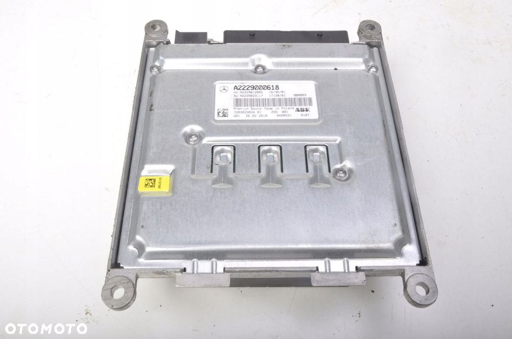 MERCEDES GLC X253 GŁOŚNIKI WZMACNIACZ BURMESTER - 16