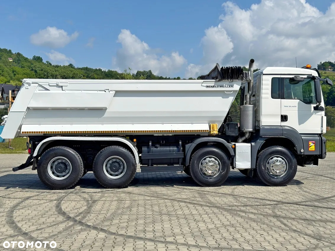 MAN TGS 35.420 * WYWROTKA * 8x4 * STAN BDB - 5
