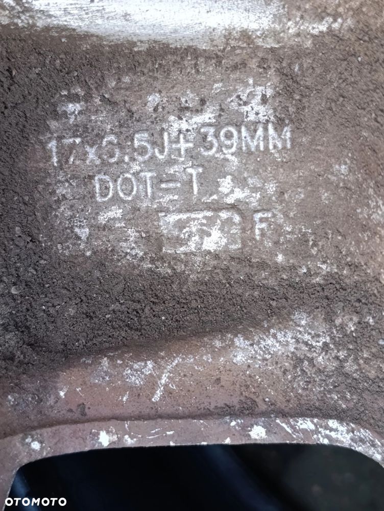 Caliber felga aluminiowa 17'' al. felga alusy komplet 5x114,3 et 39 Chrysler Dodge 311 409, 81 4903 002 350 - 3