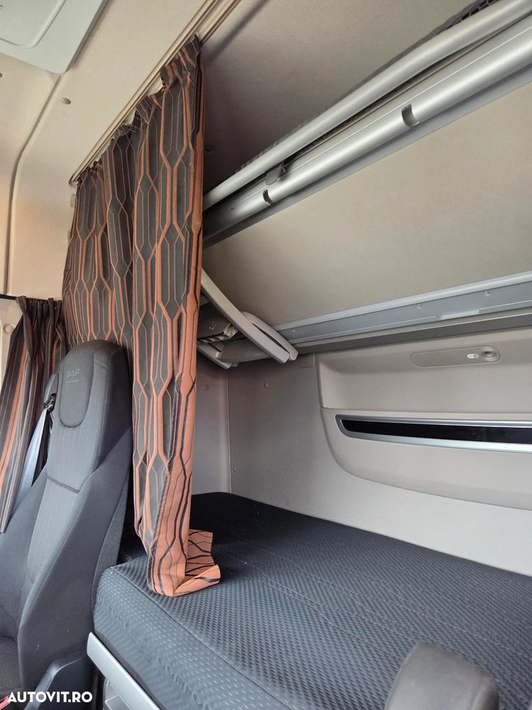 DAF XF530, 2020, 544.645km, KIT BASCULARE, cutie AUTOMATA+RETARDER 6 trepte, FRIGIDER, aer cond STATIONARE, Anvelope 80% ok, 480CP euro 6, - 10