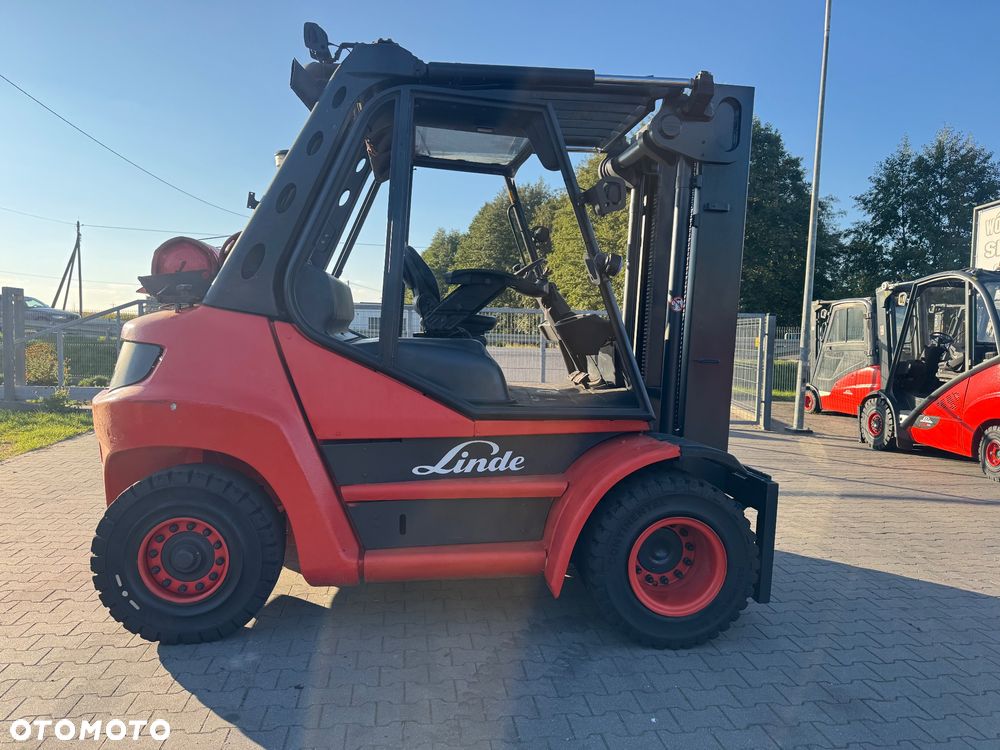 Linde H80T tylko 4700mth niski maszt blizniak 4 sekcje h70 h60 - 4