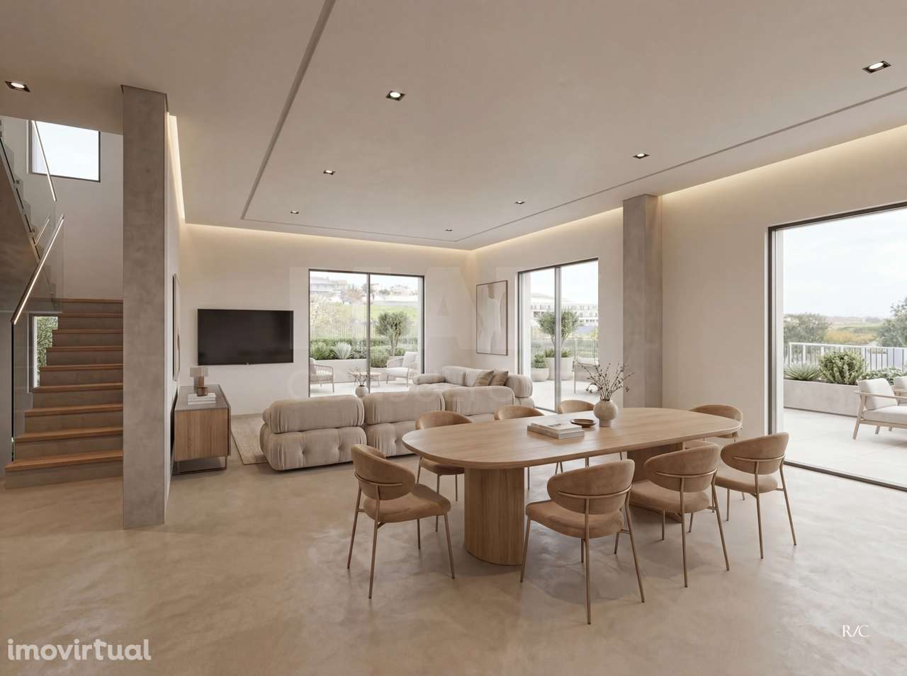 Moradia Nova em Construção | 330m² | Zona Tranquila e Familiar - Grande imagem: 2/21