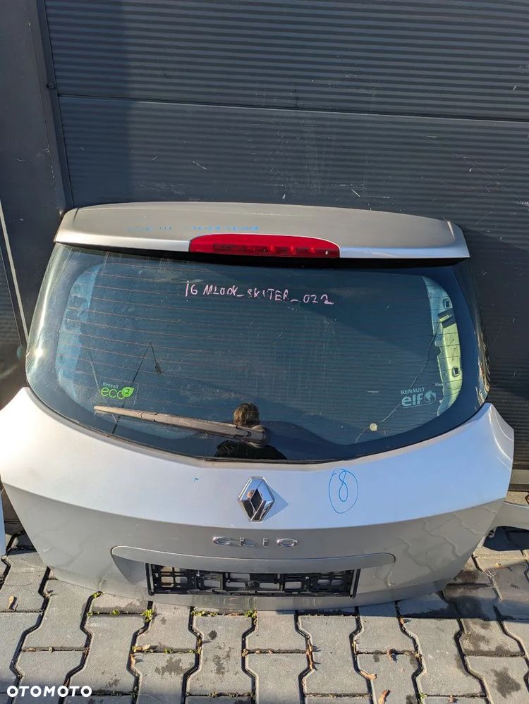 RENAULT CLIO III DRZWI / ZDERZAK / KLAPA / MASKA / BŁOTNIK 185 błotnik - 9