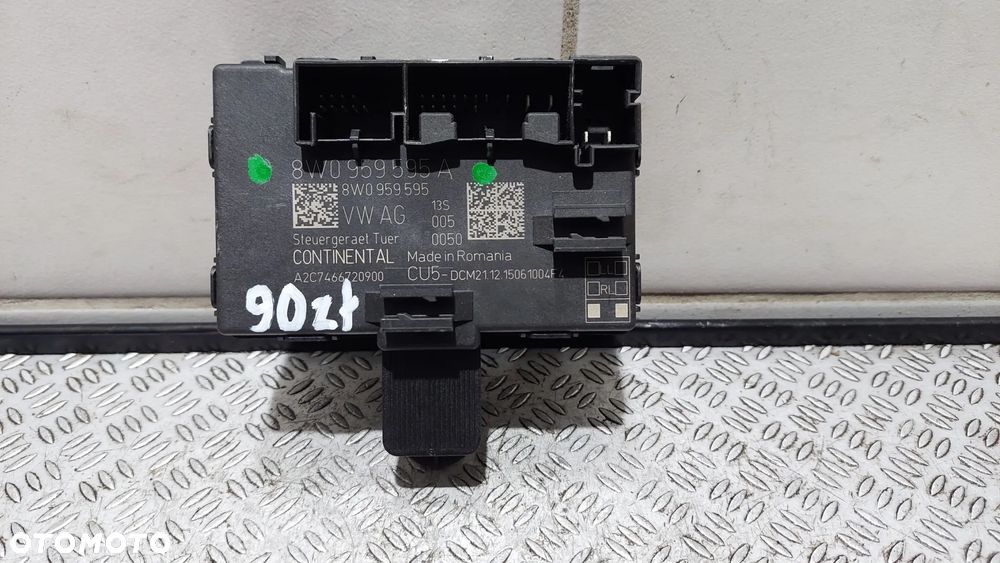 Moduł sterownik drzwi Audi A4B9 R 2016 lewy tył nr 8W0959595A - 1