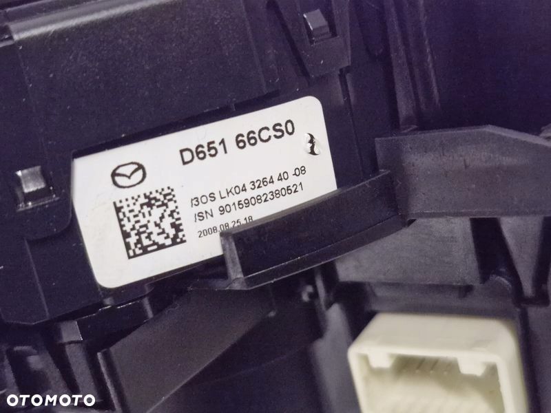 MAZDA 6 II 2 GH PRZEŁĄCZNIK ZESPOLONY MANETKI WYCIERACZEK GS1M66120A - 11