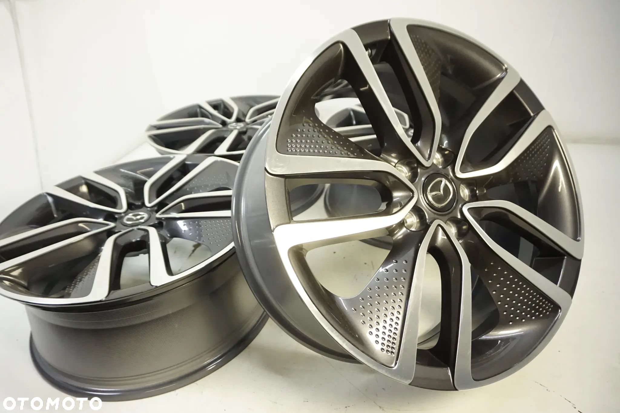 FELGI ALUMINIOER 19 MAZDA 3 5 6 CX3 CX5 CX7 CX9  CX30 GRAFIT-POLER - 1
