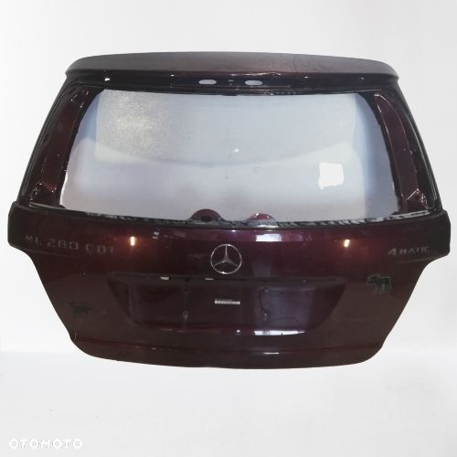 MERCEDES W164 ML TYLNA KLAPA BAGAŻNIKA
