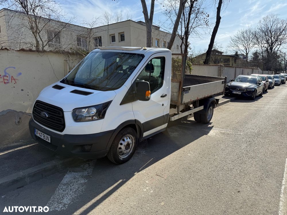 Ford L3 Basculabil Basculare 2019 Punte Dubla Unic Proprietar de noua Km reali Carte service kit distribuție și kit ambreiaj schimbat - 30
