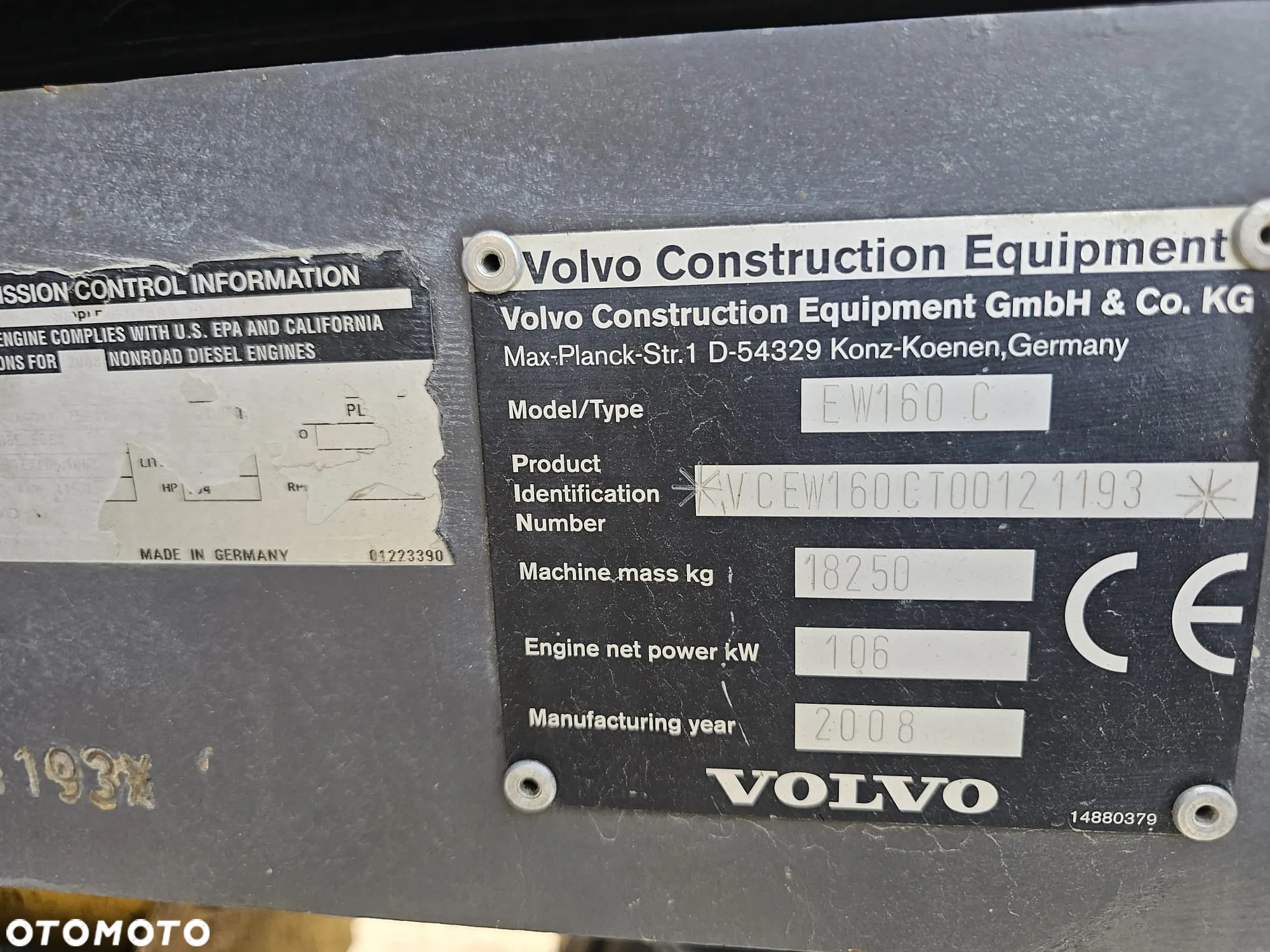 Volvo EW160C EW160 EW 160 C - 33