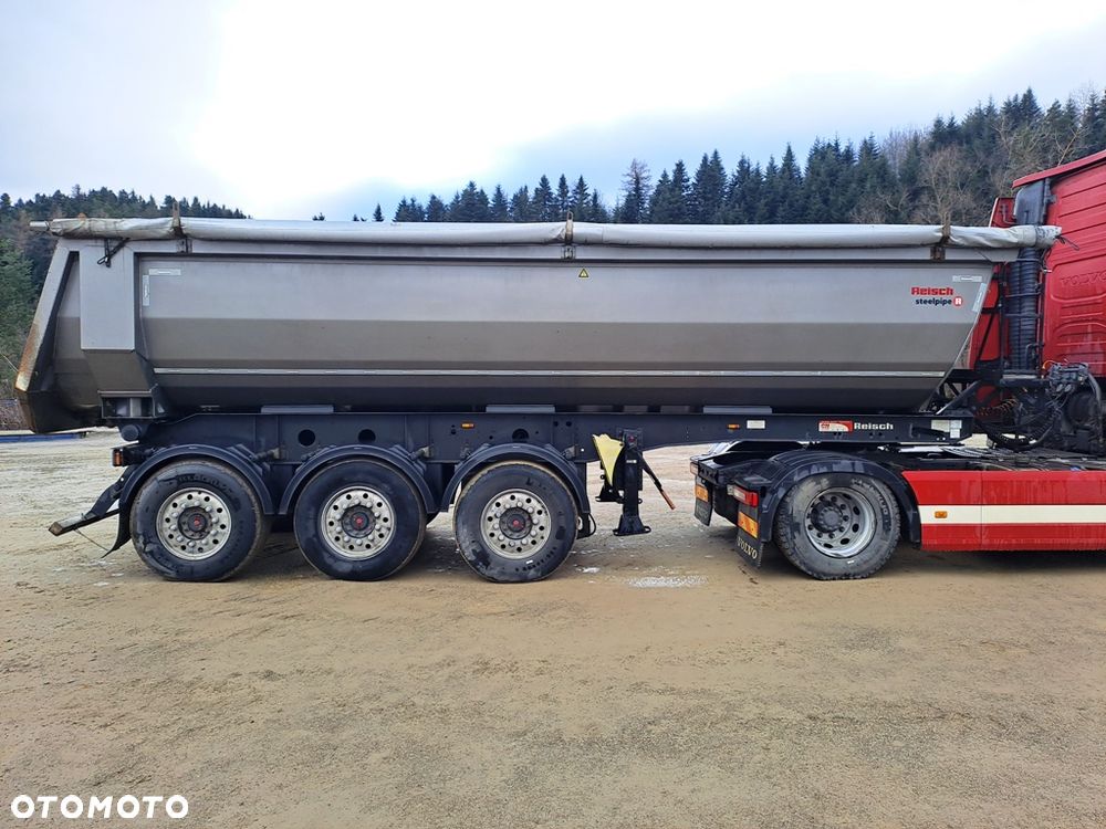 Reisch REISCH WYWROTKA / 24 m3 / STALOWA RYNNA / PIERWSZY WŁAŚCICIEL / OŚ PODNOSZONA SAF / OPONY BARDZO DOBRY STAN - 1