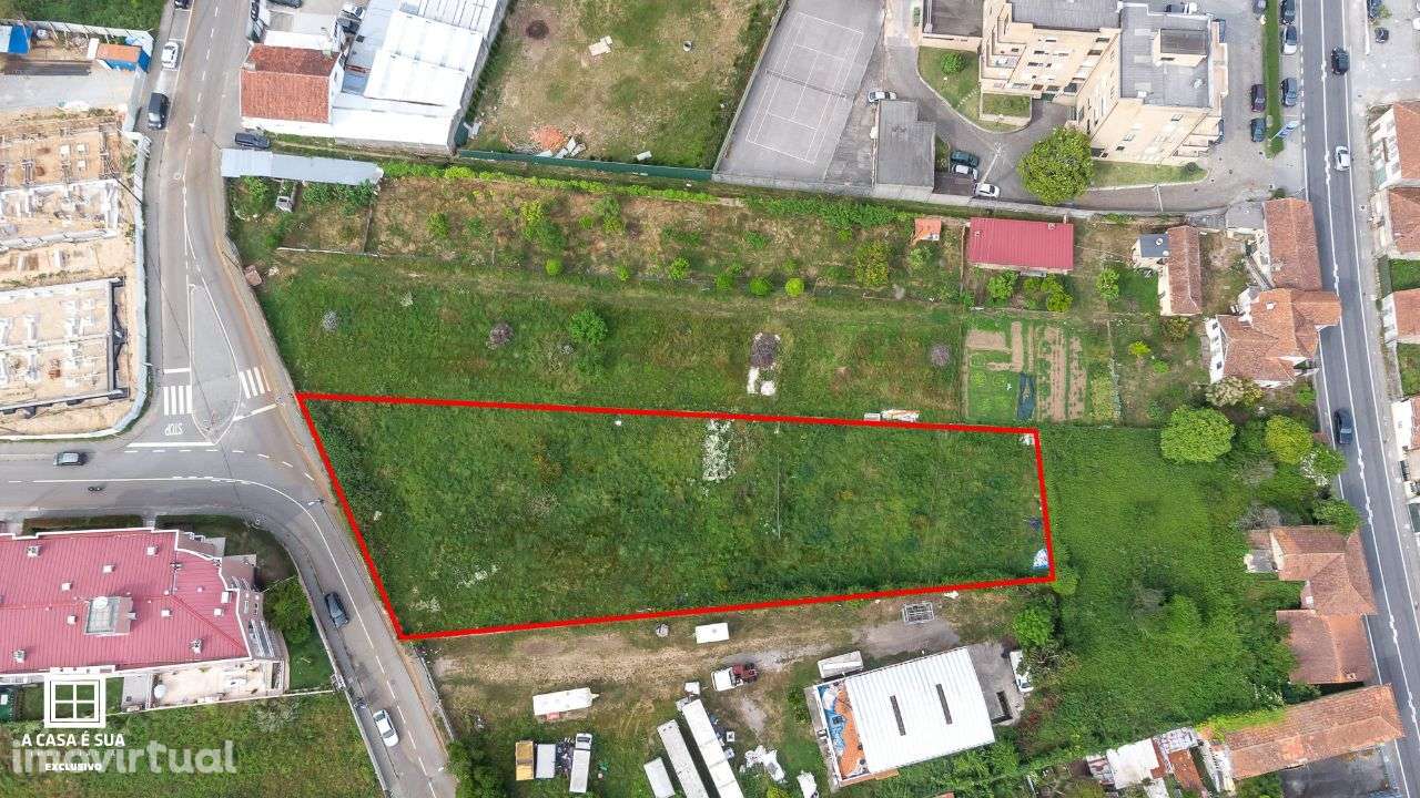 Terreno para Construção com 2.650 m2 em Lourosa - Exclusivo - Grande imagem: 2/12