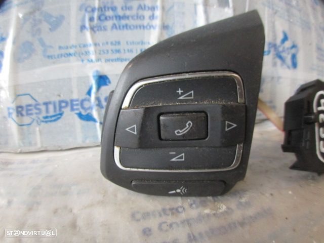 Interruptor 6R0959537 VW POLO 5 6R FASE 1 2012 1.6TDI 90CV 5P CINZA ESCURO Volante Multifunções - 2